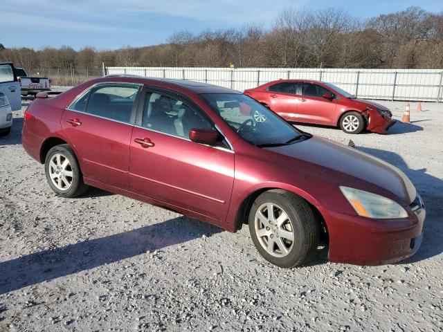 1HGCM66505A068132 - 2005 HONDA ACCORD EX RED photo 4