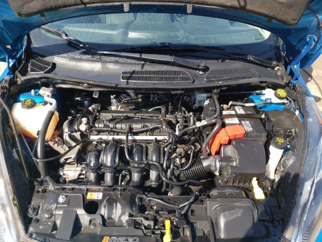 3FADP4EJ2FM220211 - 2015 FORD FIESTA SE BLUE photo 11