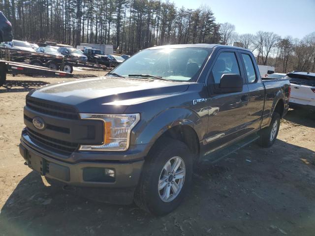 1FTEX1EB9JFA34860 - 2018 FORD F150 SUPER CAB CHARCOAL photo 1