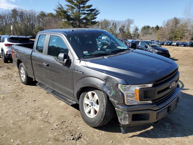 1FTEX1EB9JFA34860 - 2018 FORD F150 SUPER CAB CHARCOAL photo 4