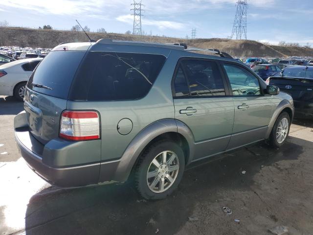 1FMDK05W28GA19480 - 2008 FORD TAURUS X SEL GREEN photo 3