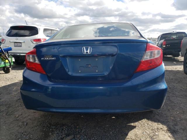 19XFB2F5XCE361167 - 2012 HONDA CIVIC LX BLUE photo 6