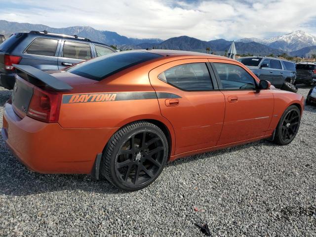 2B3KA53HX6H252199 - 2006 DODGE CHARGER R/T ORANGE photo 3