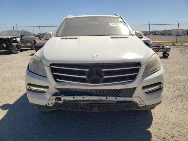 4JGDA5HB9CA002132 - 2012 MERCEDES-BENZ ML 350 4MATIC WHITE photo 5