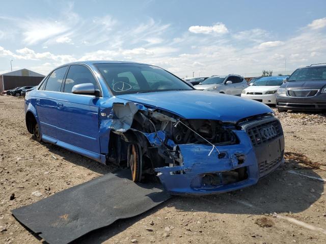 WAUGL68E45A468384 - 2005 AUDI NEW S4 QUATTRO BLUE photo 1