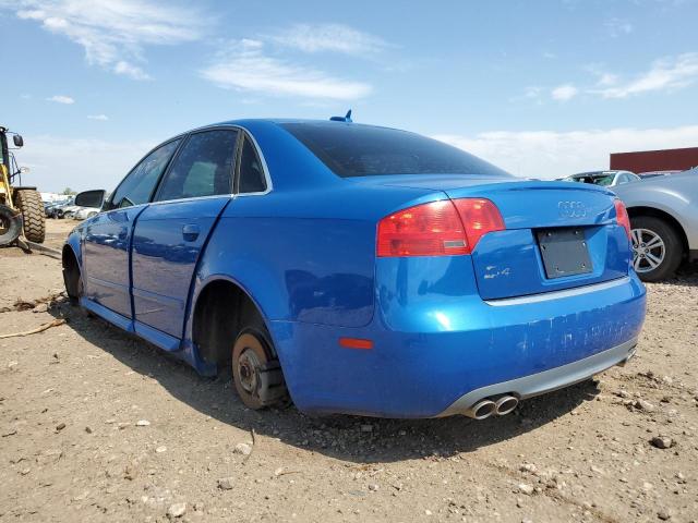 WAUGL68E45A468384 - 2005 AUDI NEW S4 QUATTRO BLUE photo 3