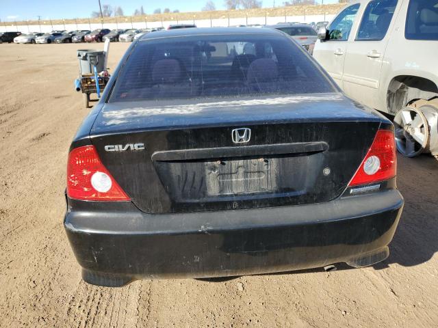 1HGEM22985L071598 - 2005 HONDA CIVIC EX BLACK photo 6