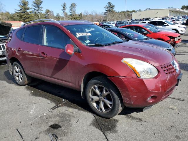 JN8AS58V58W103133 - 2008 NISSAN ROGUE S RED photo 4