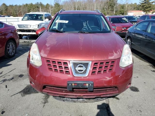 JN8AS58V58W103133 - 2008 NISSAN ROGUE S RED photo 5