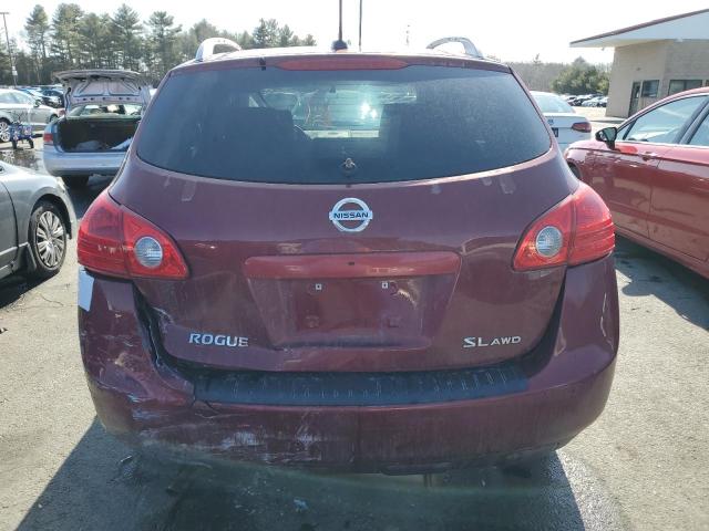 JN8AS58V58W103133 - 2008 NISSAN ROGUE S RED photo 6