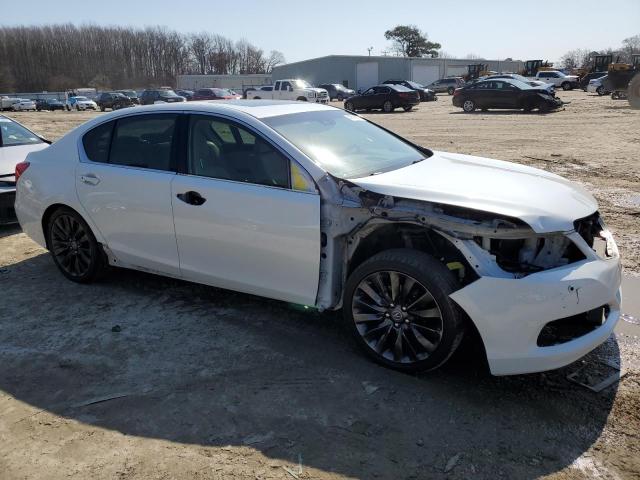 JH4KC1F97HC000873 - 2017 ACURA RLX ADVANCE WHITE photo 4