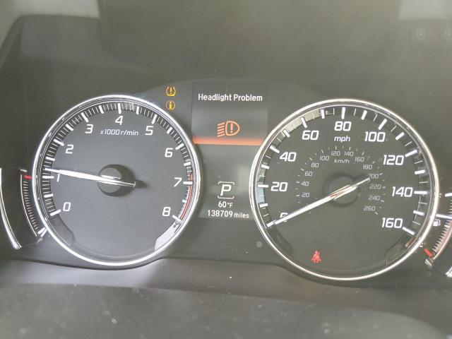 JH4KC1F97HC000873 - 2017 ACURA RLX ADVANCE WHITE photo 9