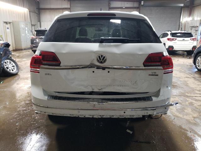 1V2RR2CA5KC583758 - 2019 VOLKSWAGEN ATLAS SEL WHITE photo 6