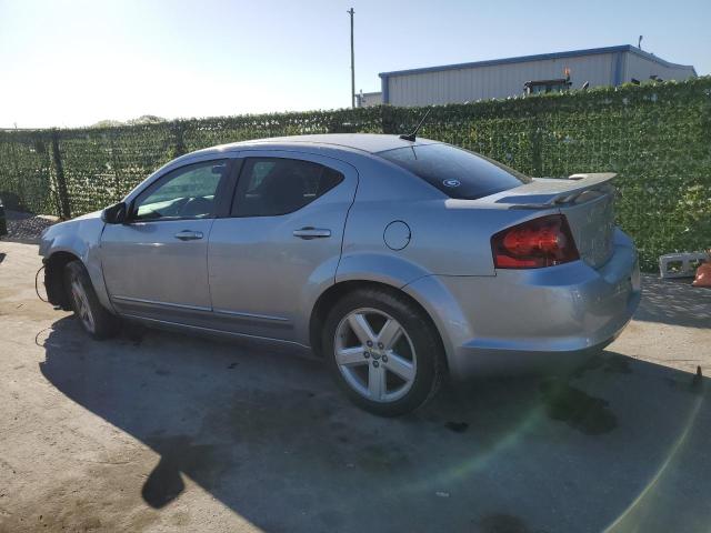 1C3CDZCB8DN612818 - 2013 DODGE AVENGER SXT SILVER photo 2