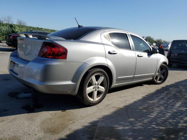 1C3CDZCB8DN612818 - 2013 DODGE AVENGER SXT SILVER photo 3