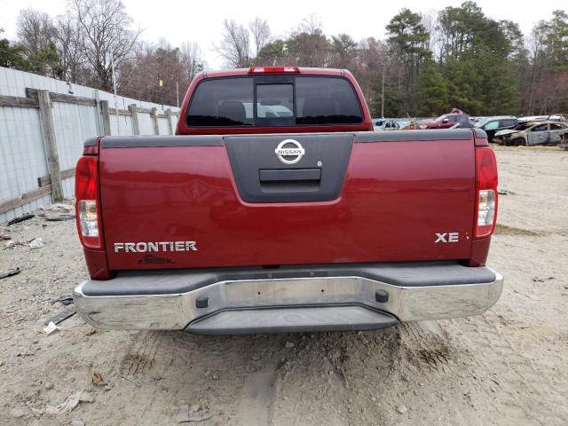 1N6BD06T77C433142 - 2007 NISSAN FRONTIER KING CAB XE RED photo 6