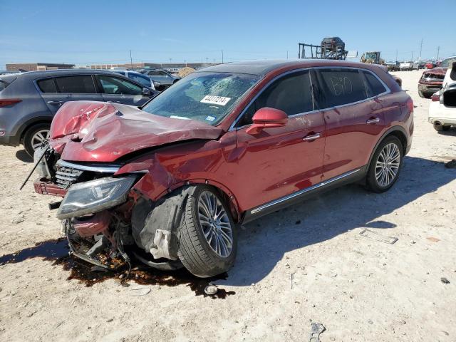 2LMPJ6LRXHBL45118 - 2017 LINCOLN MKX RESERVE RED photo 1