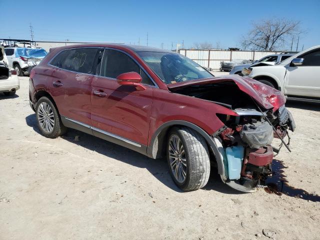 2LMPJ6LRXHBL45118 - 2017 LINCOLN MKX RESERVE RED photo 4