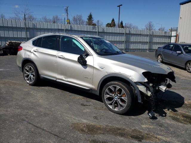 5UXXW3C5XF0F88649 - 2015 BMW X4 XDRIVE28I SILVER photo 4