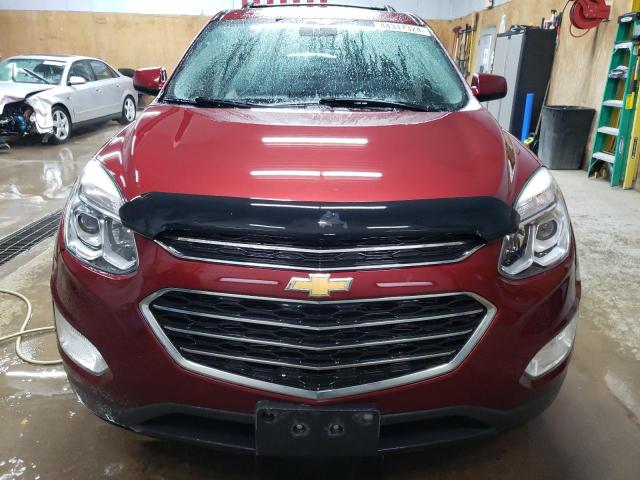 2GNFLFE39G6238509 - 2016 CHEVROLET EQUINOX LT RED photo 5