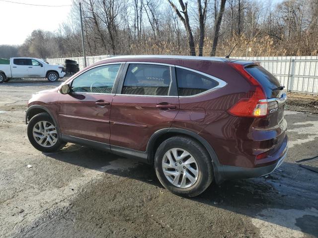 2HKRM4H56FH629518 - 2015 HONDA CR-V EX BURGUNDY photo 2