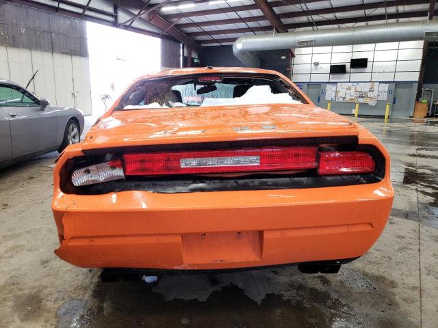 2C3CDYAG0EH162245 - 2014 DODGE CHALLENGER SXT ORANGE photo 6