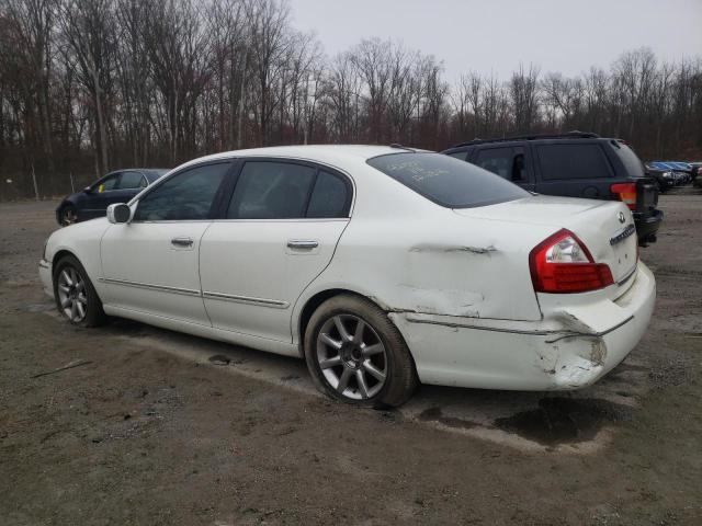 JNKBF01A65M100813 - 2005 INFINITI Q45 WHITE photo 2