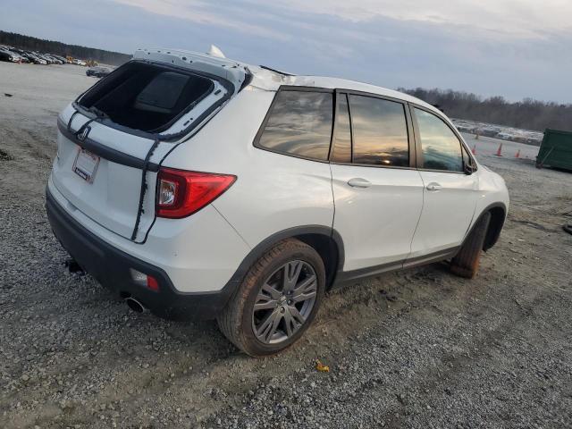 5FNYF7H52KB009328 - 2019 HONDA PASSPORT EXL Beyaz fotoğraf 3