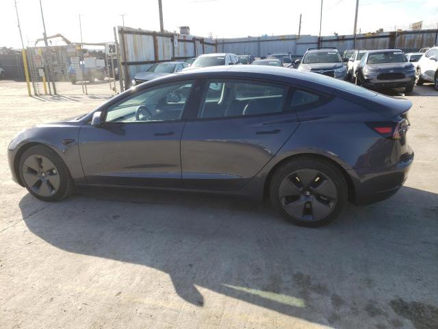 5YJ3E1EA8PF558132 - 2023 TESLA MODEL 3 GRAY photo 2