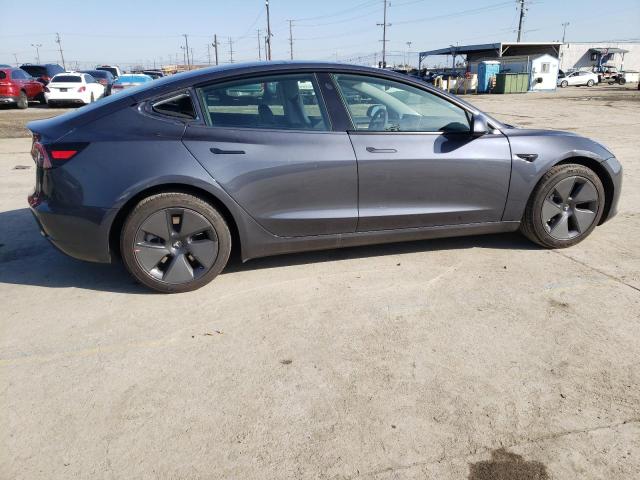 5YJ3E1EA8PF558132 - 2023 TESLA MODEL 3 GRAY photo 3