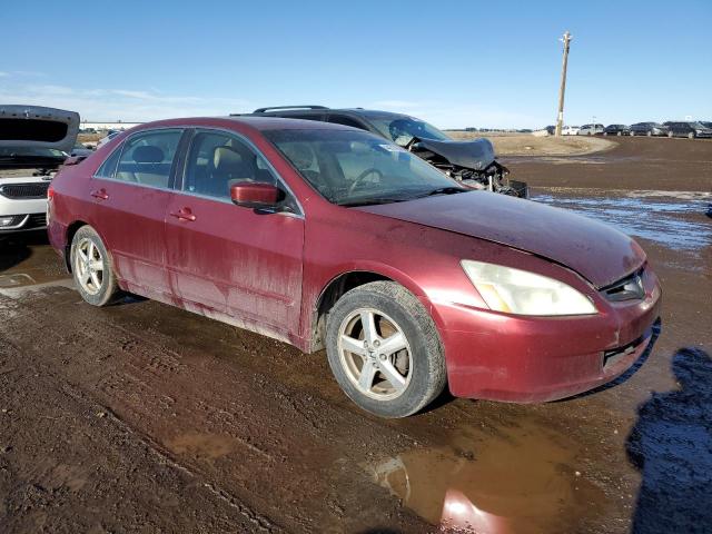 1HGCM56653A800027 - 2003 HONDA ACCORD EX RED photo 4