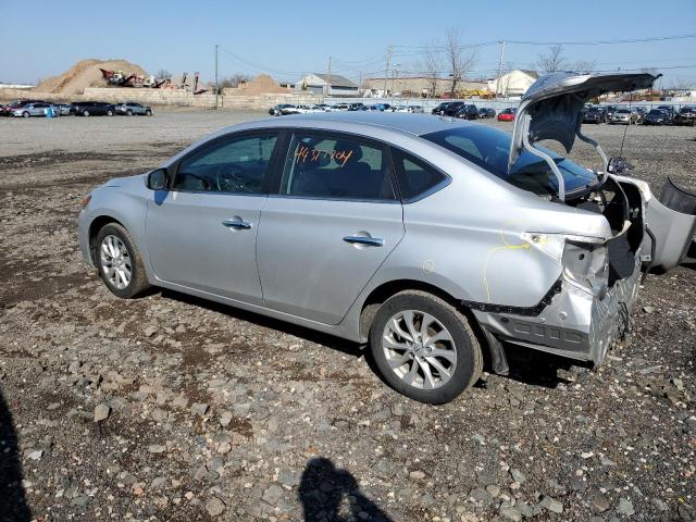 3N1AB7AP9KY252263 - 2019 NISSAN SENTRA S SILVER photo 2