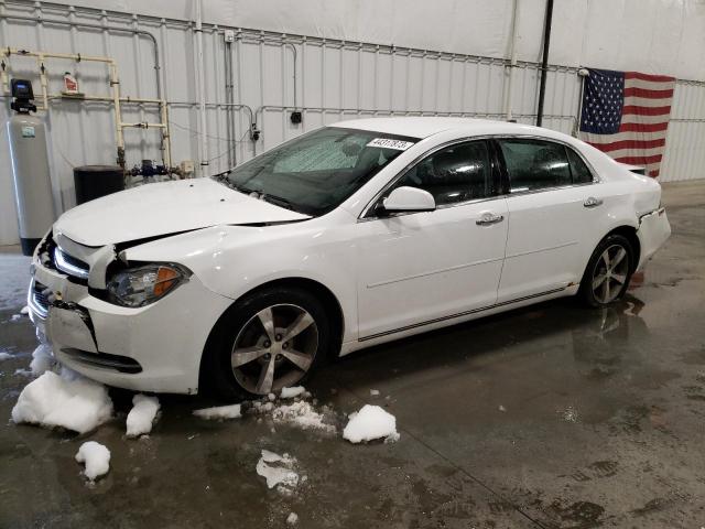 1G1ZC5EU9CF298145 - 2012 CHEVROLET MALIBU 1LT WHITE photo 1