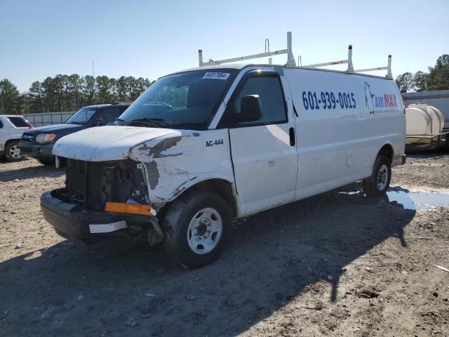 1GTGG29C681913077 - 2008 GMC SAVANA G2500 WHITE photo 1