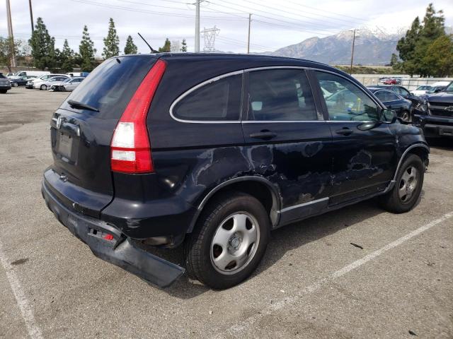 JHLRE383X7C026707 - 2007 HONDA CR-V LX BLACK photo 3