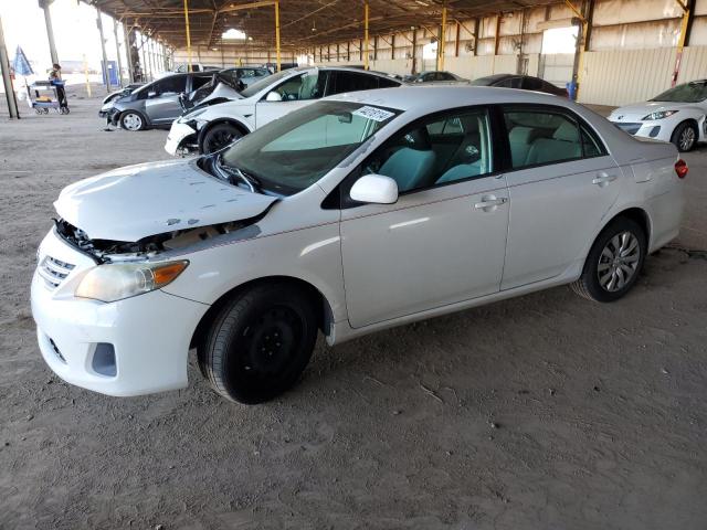 5YFBU4EE6DP126562 - 2013 TOYOTA COROLLA BASE WHITE photo 1