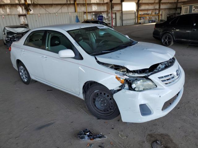 5YFBU4EE6DP126562 - 2013 TOYOTA COROLLA BASE WHITE photo 4