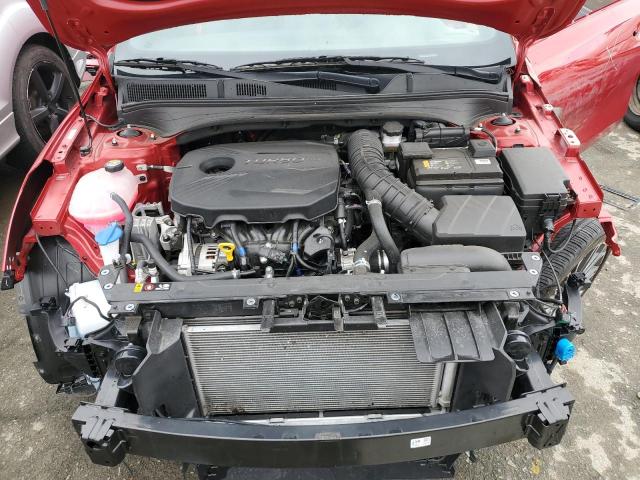 3KPF44AC6ME367433 - 2021 KIA FORTE GT RED photo 11