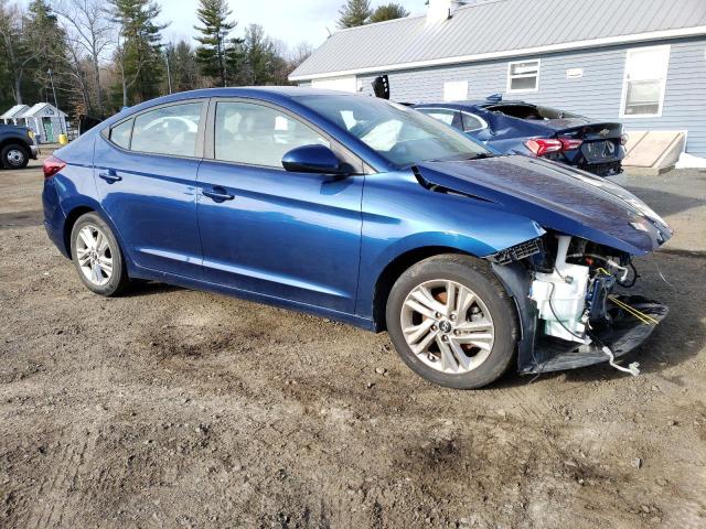 5NPD84LF9KH440614 - 2019 HYUNDAI ELANTRA SEL BLUE photo 4