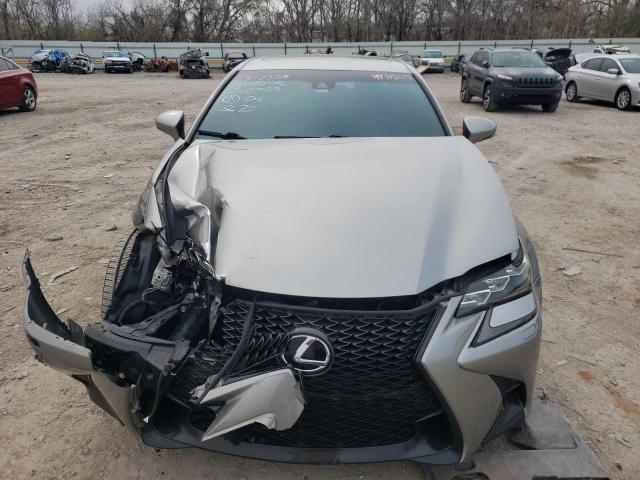 JTHCZ1BL6HA005675 - 2017 LEXUS GS 350 BASE SILVER photo 5