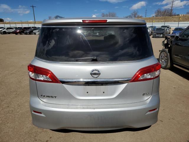 JN8AE2KP0H9168339 - 2017 NISSAN QUEST S SILVER photo 6