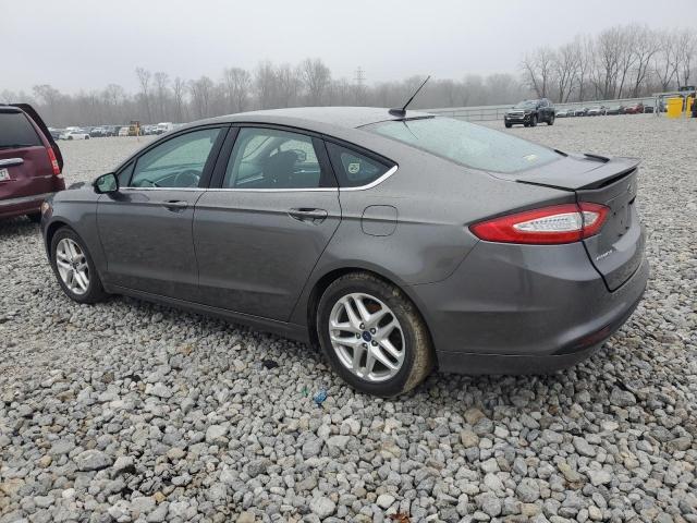 1FA6P0H79E5373531 - 2014 FORD FUSION SE GRAY photo 2