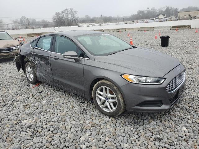 1FA6P0H79E5373531 - 2014 FORD FUSION SE GRAY photo 4