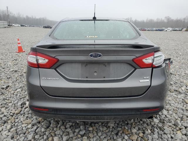 1FA6P0H79E5373531 - 2014 FORD FUSION SE GRAY photo 6