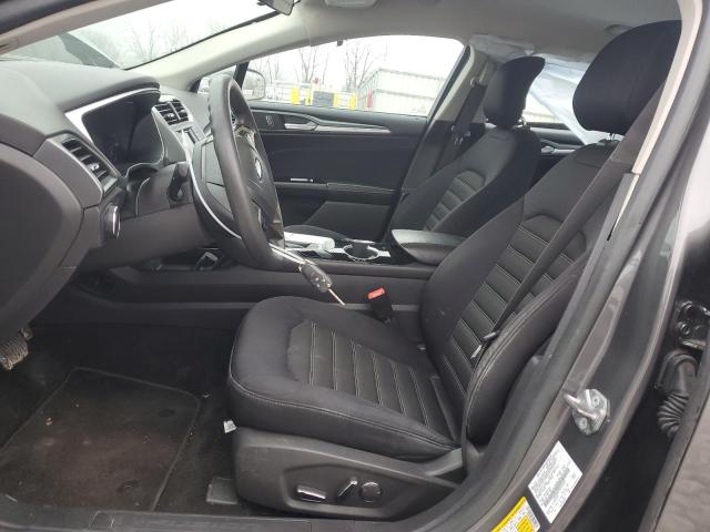 1FA6P0H79E5373531 - 2014 FORD FUSION SE GRAY photo 7