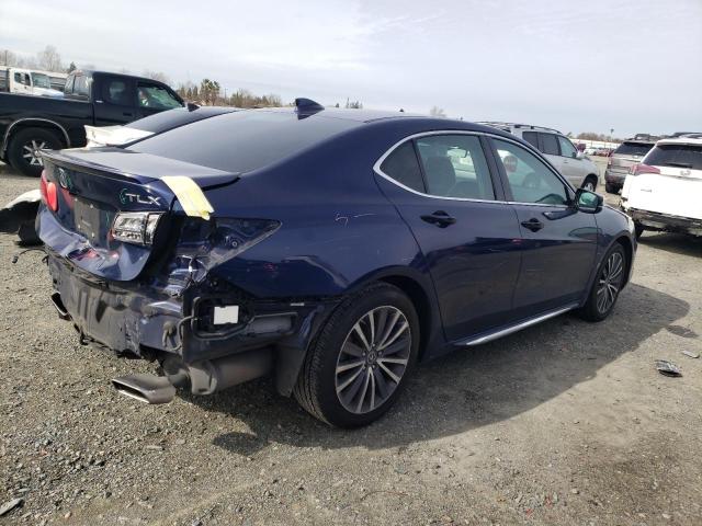 19UUB2F7XJA003867 - 2018 ACURA TLX ADVANCE BLUE photo 3