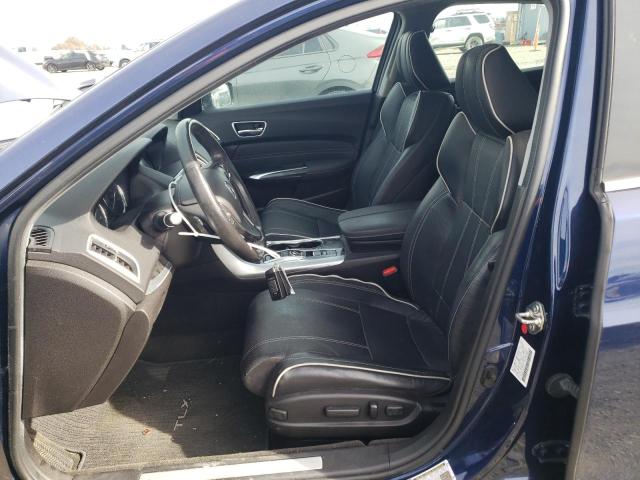 19UUB2F7XJA003867 - 2018 ACURA TLX ADVANCE BLUE photo 7