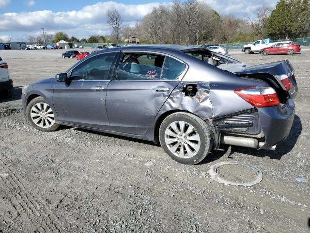 1HGCR3F97EA034918 - 2014 HONDA ACCORD TOURING GRAY photo 2