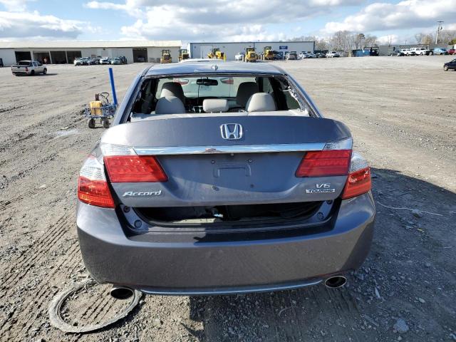 1HGCR3F97EA034918 - 2014 HONDA ACCORD TOURING GRAY photo 6