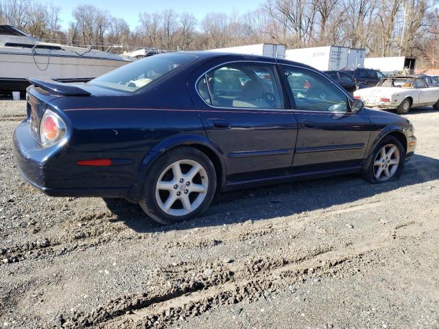 JN1DA31D43T507121 - 2003 NISSAN MAXIMA GLE BLUE photo 3